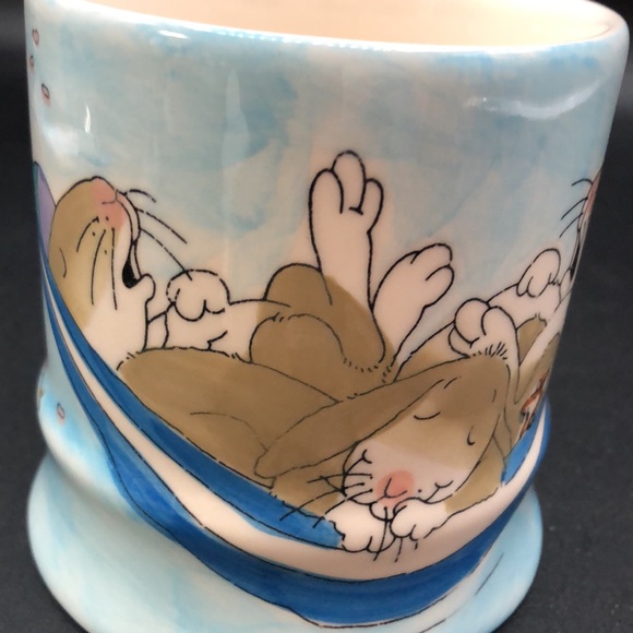 Whittard of Chelsea - Rabbits in Hammock by Nick Bateman Bunnies in Hammock Mug - Picture 7 of 7